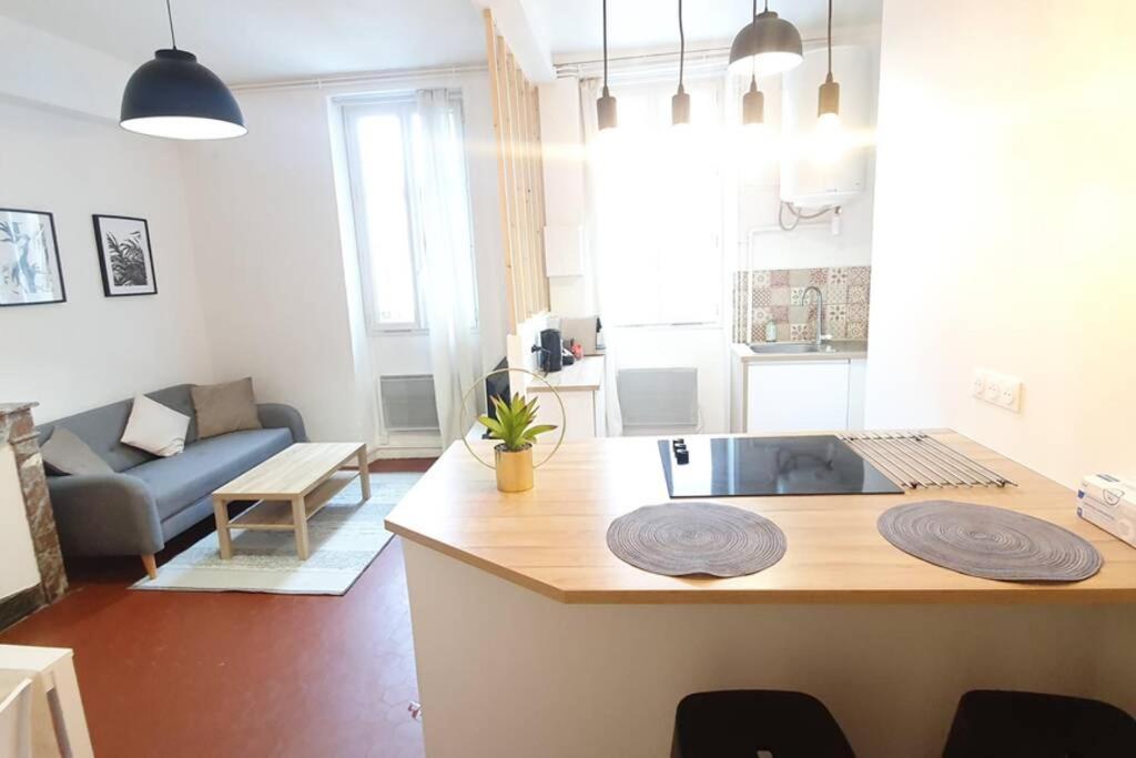 T2 Cosy Au Calme,Entree Autonome,Centre Historique Apartment Montelimar Bagian luar foto